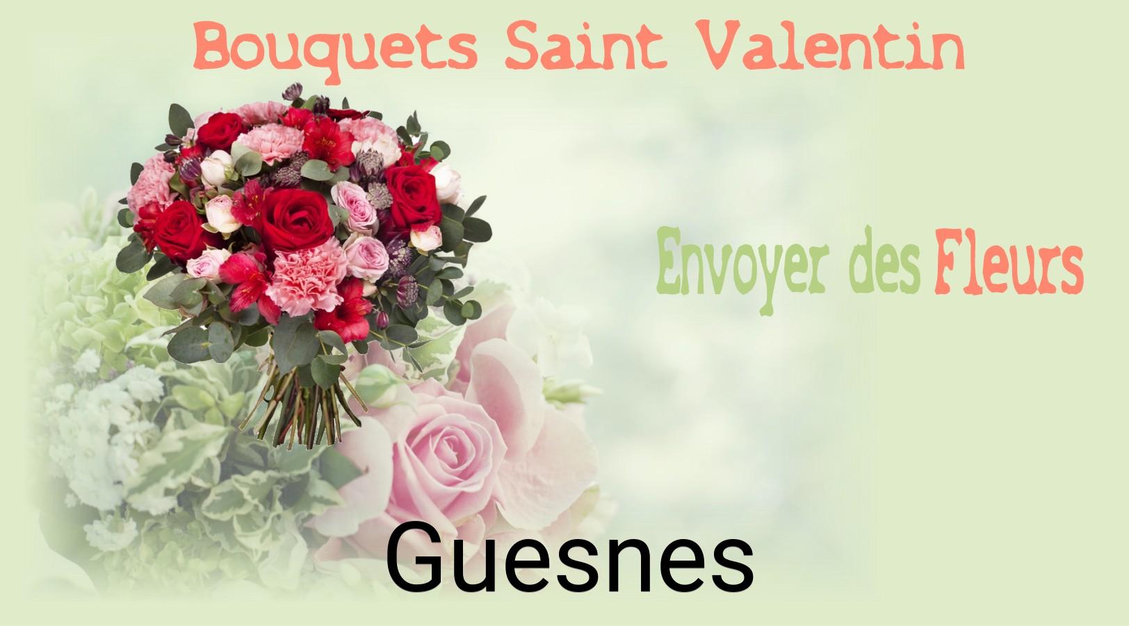 Roses de Saint-Valentin livrées à Guesnes
